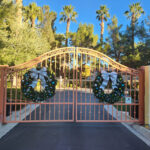 Christmas Wreaths for Gated Community In Las Vegas