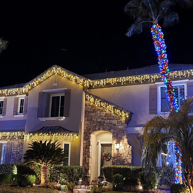 Residential Starting Price for Christmas Light Installation in Las Vegas