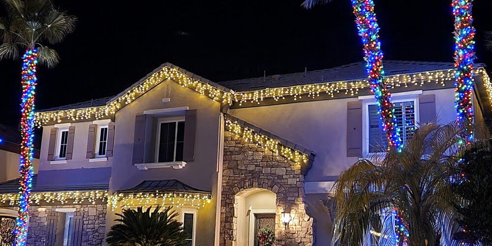 Residential Starting Price for Christmas Light Installation in Las Vegas