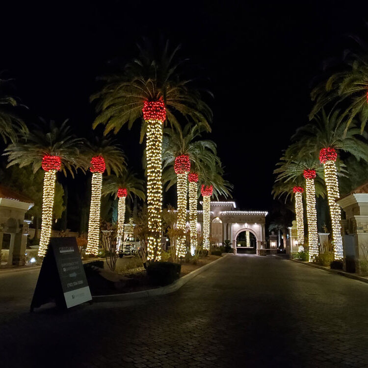 Holiday Light Installation in Las Vegas