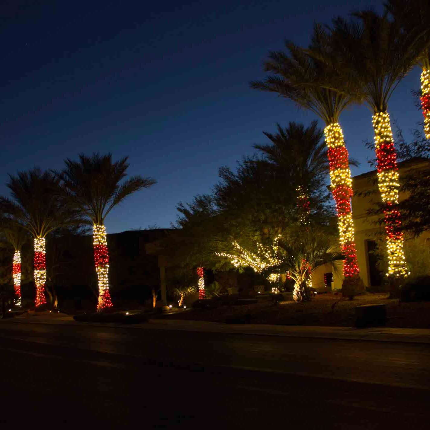 Residential Christmas Light Installation in Las Vegas 